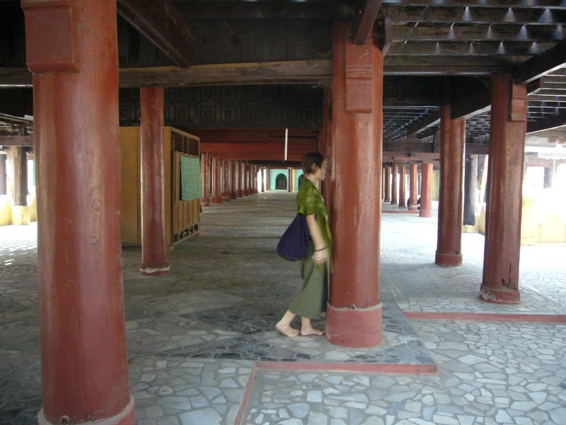 Travel - Myanmar - Mandalay - Trishaw Daytrip - Monastery